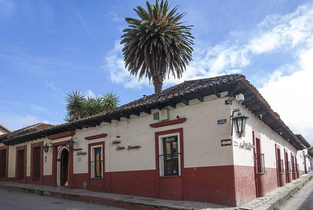 Hotel Plaza Santo Domingo San Cristóbal de Las Casas Buitenkant foto